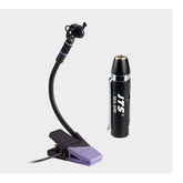 JTS CX-508 Instrumenten-Clip-On-Mikrofon für Blechbläser, Holzblasinstrumente, Trompete, Saxophon, inkl. MA-500